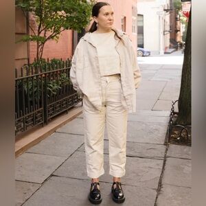 Seek Shelter Brewers Natural Canvas Jeans Size 12